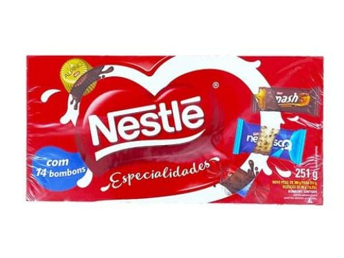 Caixa Bombom Nestlé Especialidades 250gr Unidade
