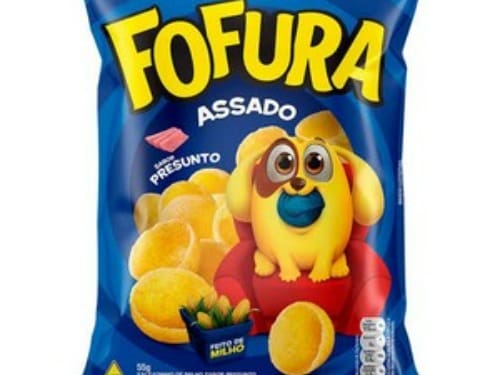 Salgadinho Fofura Sabor Presunto 90g Unidade