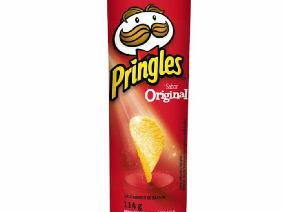 Batata Pringles  Lata 114g Original Unidade
