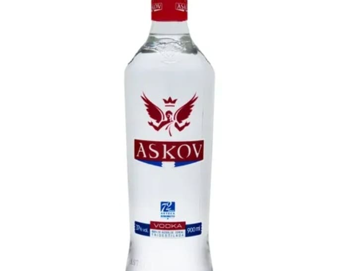 Vodka Askov Tradicinal 900ml Unidade