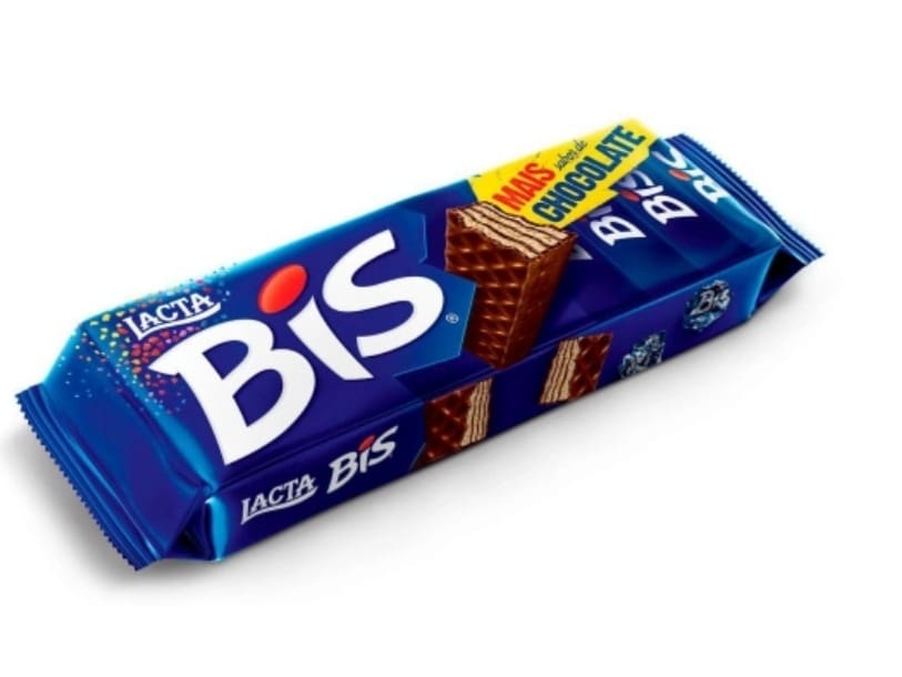 Caixa Bis Chocolate ao Leite Lacta C/16 108g Unidade