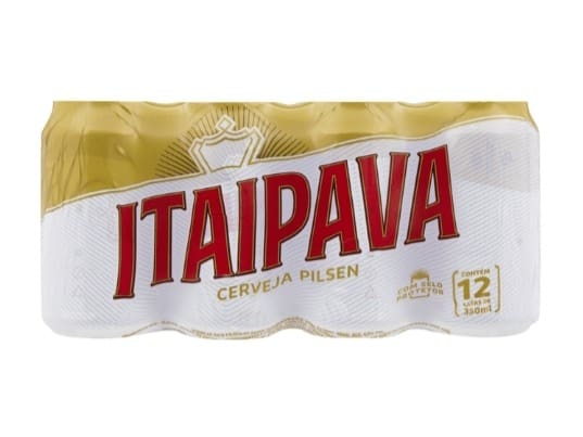 Cerveja Itaipava Lata Fininha 269ml Fardo 12 Unidades Gelada
