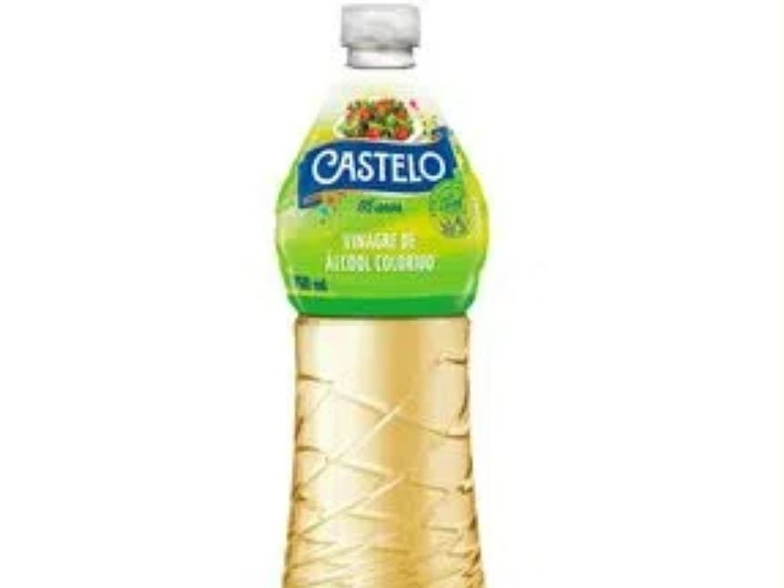 Vinagre de Alcool Castelo Col. 750ml. Unidade