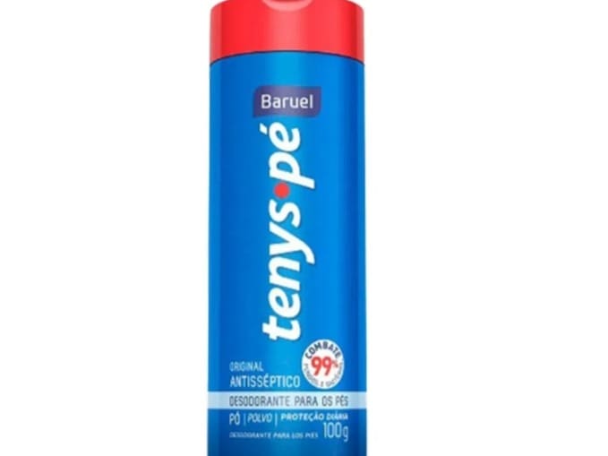 Desodorante P/Pé Tenys Pé Baruel 100g. Unidade