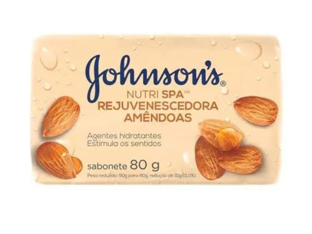 Sabonete Johnsons Amendoas 80g. Unidade