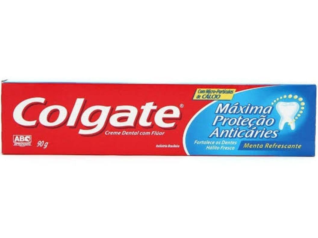 Creme Dental Colgate Máxima Proteção Anticaries 90g. Unidade