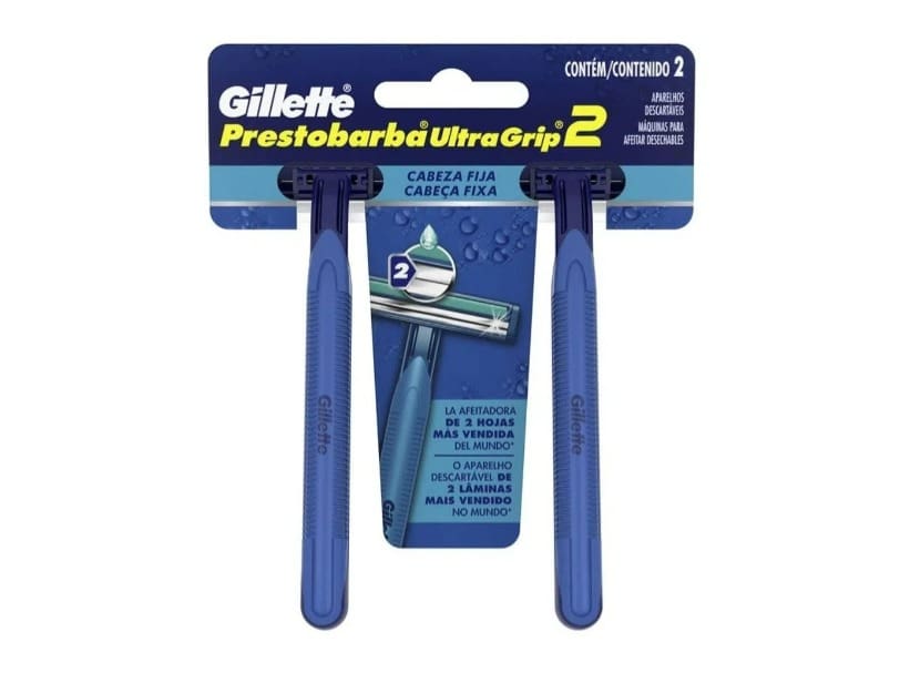 Aparelho de Barbear Gillete Prestobarba Ultragrip 2un. Unidade