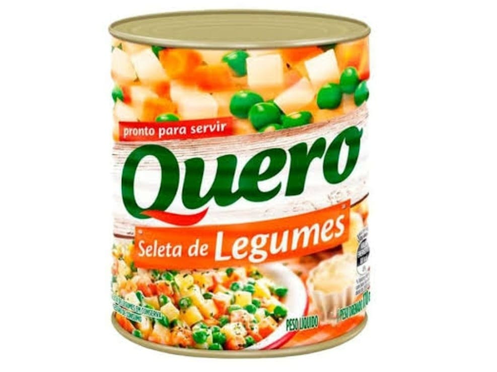 Seleta De Legumes Quero Lata 170g. Unidade