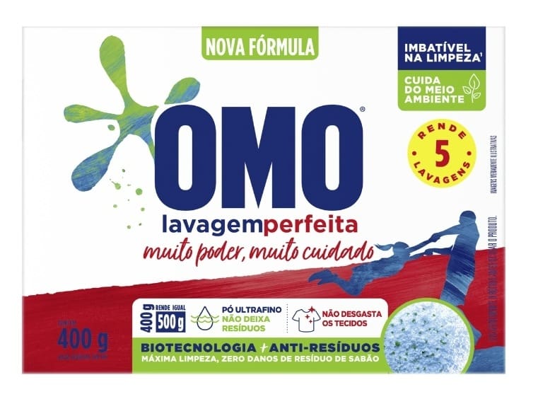 Sabão Em Pó Omo 400g. Unidade
