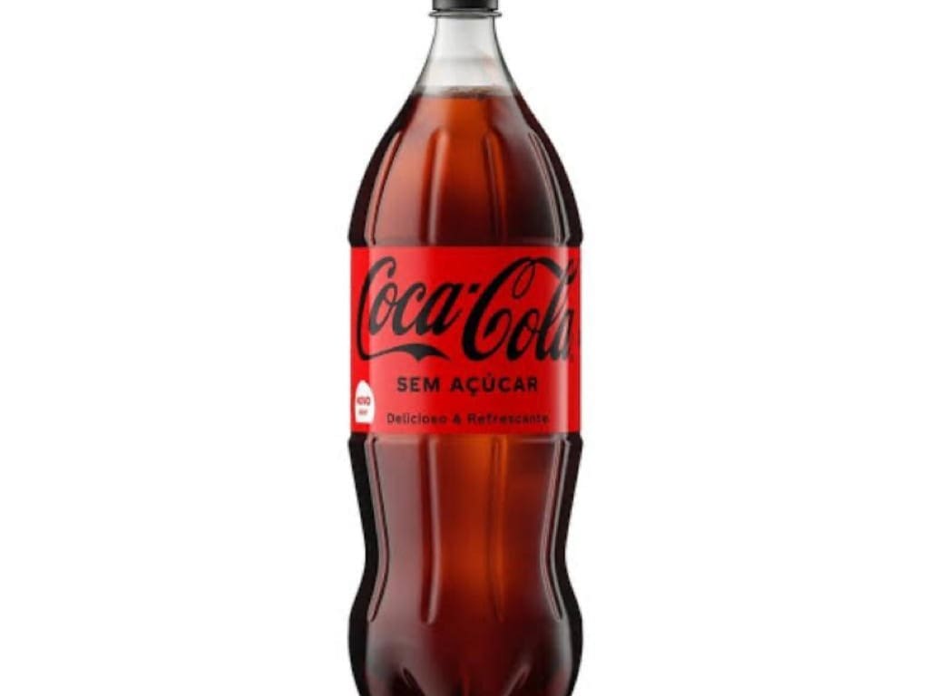 Coca Cola Zero 2 Litros Unidade Gelada