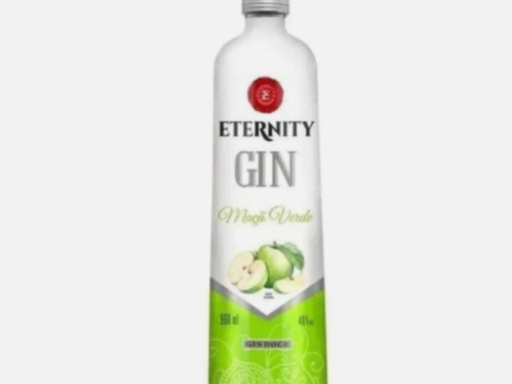 Combo Gin Eternity Maça Verde 900ml Com Energético