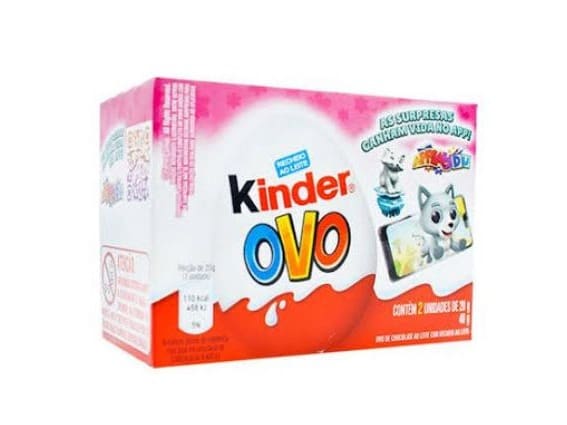 Chocolate 2 Unidades de 20g Com Surpresa Kinder Ovo Unidade