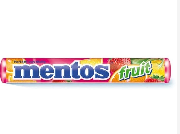Mentos Frutas Unidade