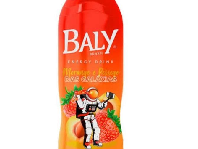 Energético Bally Morango e pessego 2 litros Unidade Gelada