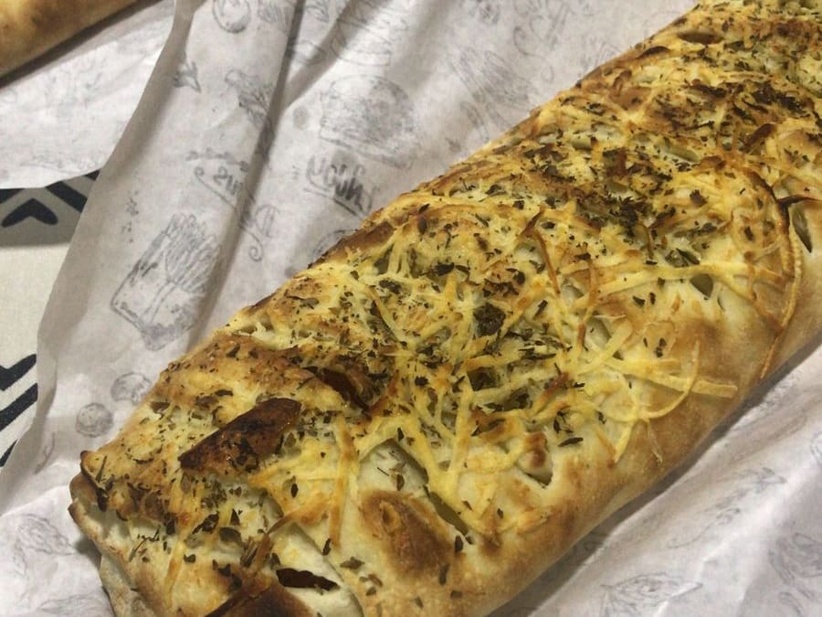 Baguete Calabresa com Bacon